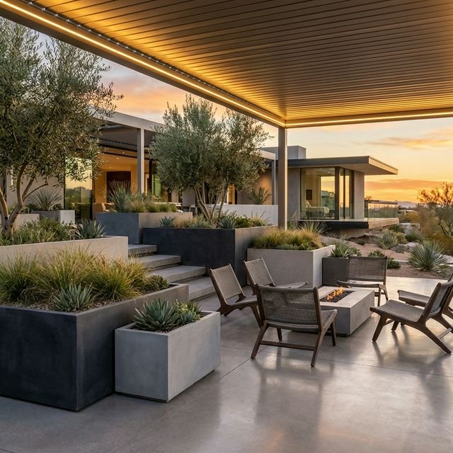 2026 Dış Mekan Tasarım Trendleri ve Beton Estetiği